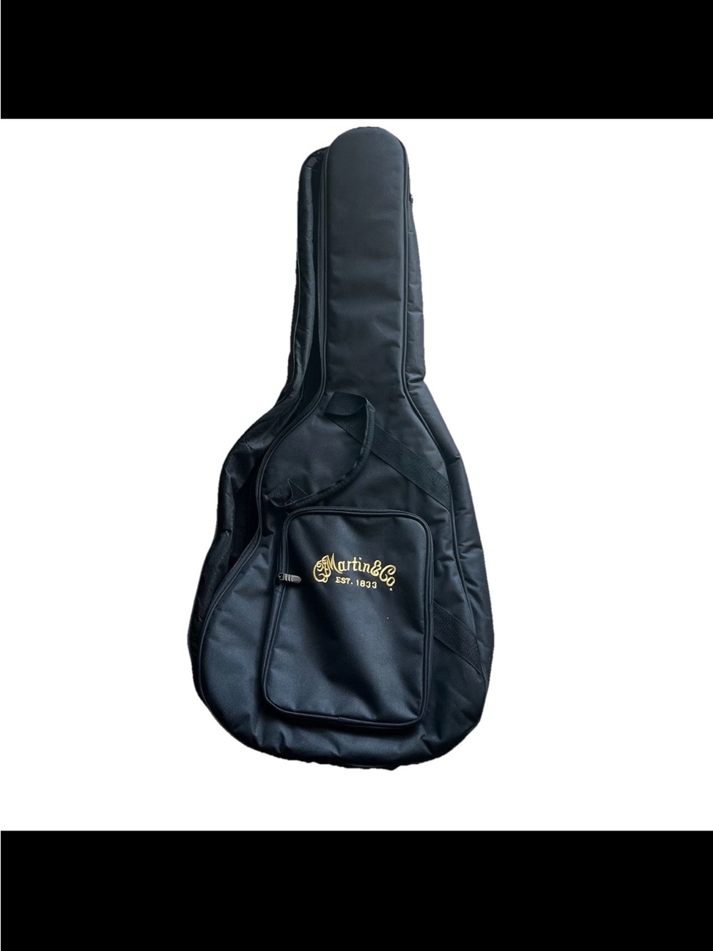 Martin & Co est 1833 soft shell Guitar Case Black 39 X 16 Backpack Style NWOT - Picture 2 of 8